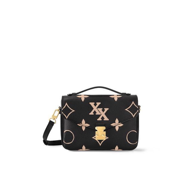 

single shoulder bag classic handbag concentrated academic bag configuration leather material gold buckle inner compartment