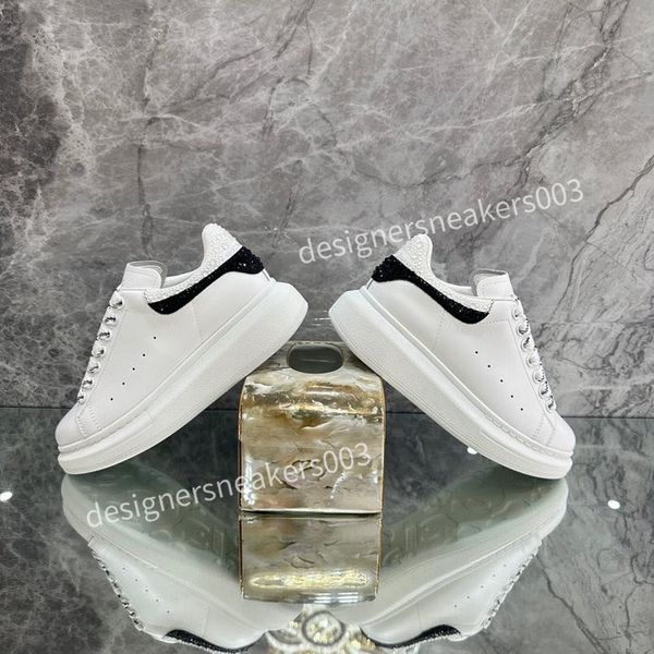 

new womens shoes suede sneaker fashion womens shoes gold silver platform trainers calfskin leather runner shoes2023, Black