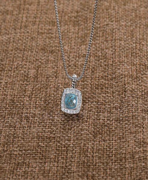 

faux pendant necklace necklaces hip hop pendants blue onyx chain womens with 18k z gold black red garnet design jewelry gemsto1611212, Silver