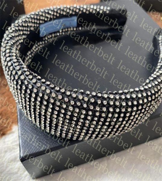 

shiny diamond headbands women girl outdoor hair hoop rhinestone hair high elastic travel hairs accessories6325650, Silver