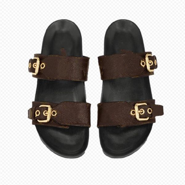 

slippers for women men designer summer open toe slide sandals, Black