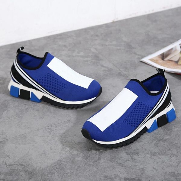 

designer shoes sneakers women men causal shoe beige blue washed denim ace rubber sole embroidered vintage sneaker size 35-46, Black