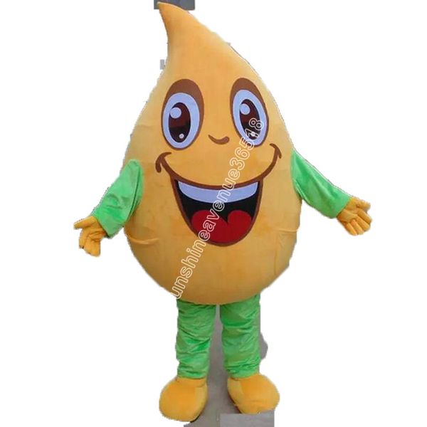 

mango mascot costume cartoon anime theme character carnival adults size christmas birthday party outdoor outfit suit, Red;yellow