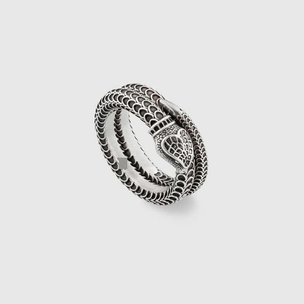 

snake sterling silver high edition men's and women's small fashion valentine's day gift couple ring