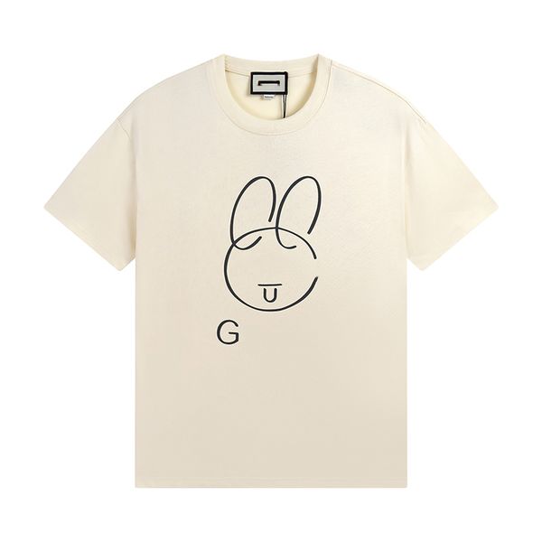 

Colorful Summer Designer men's tshirts fashion short sleeve womens Tees ladies crew neck classic t shirts males T-shirt, Khaki