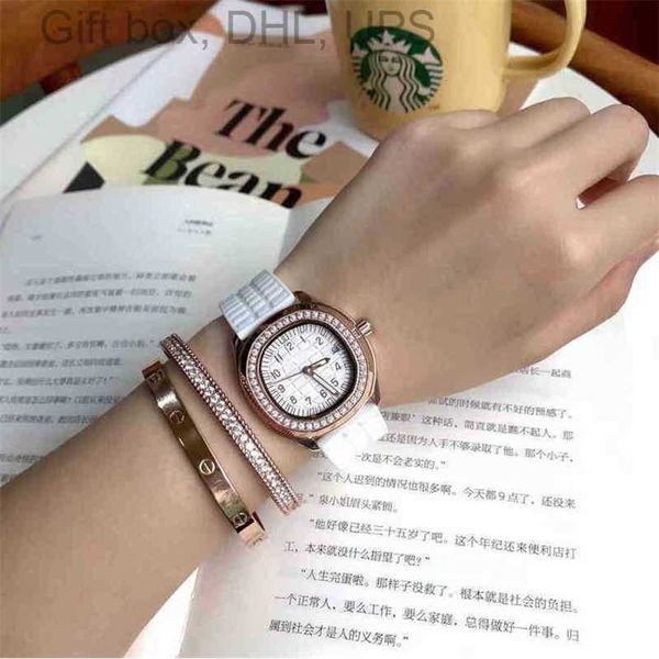 

white for mens pate philipp baida luxury needle buckle watches leisure pointer round women's watchwristwatches fashion watch nautilus 4, Slivery;brown