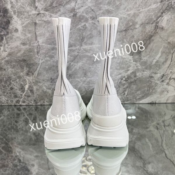 

womens boots knee boot womens men motocycle ankle half anti-slip fashion platform bootie shoes, Red;white