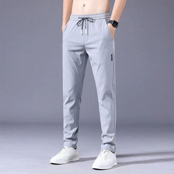 

men's pants men's stretch comfortable trousers 230327, Black