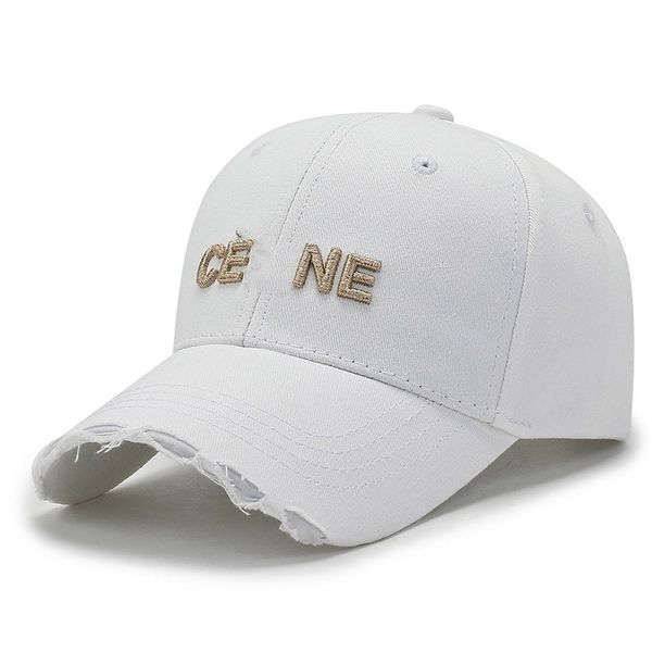

fitted hats snapback embroidery celins hat polo caps trucker cap curved brim holes cappello leisure sunshade baseball cap trendy gorras beac, Blue;gray