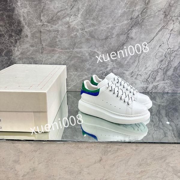 

new men designer sneakers casual shoes reflective shoes suede leather trainers stylist sneaker leisure shoes platform lace-up print2023, Red;white