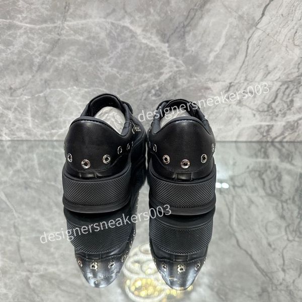 

men designer casual shoes mens women daddy sneaker lady runner trainers multicolor platform shoes platform lace-up print sneaker, Black