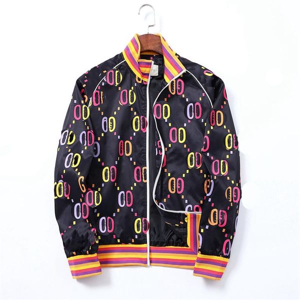 

2023 new designers winter jackets mens outerwear bomber jacket quality smooth soft brand jackets prints letter embroidery, Black;brown