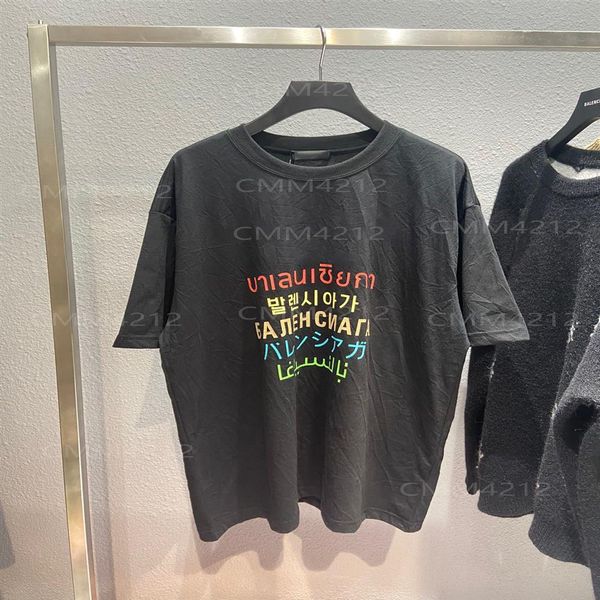 

hip hop muscle fit curved hem white cotton custom printing men women t shirt casual quantity trend oversize xs-l 657h235p, Black;brown