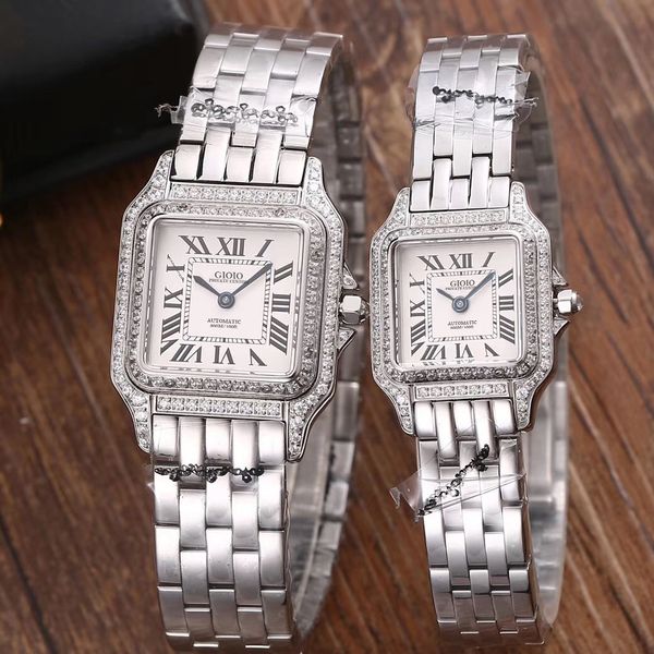 

0 0 men women watch quartz rose gold white black diamond, Slivery;brown