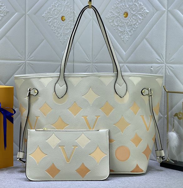 

2023 luxury brand fashion designer totes luxury handbags womens flower letter shoulder bags ualityl eathers hoppingb agl adieso riginalg rad, Black