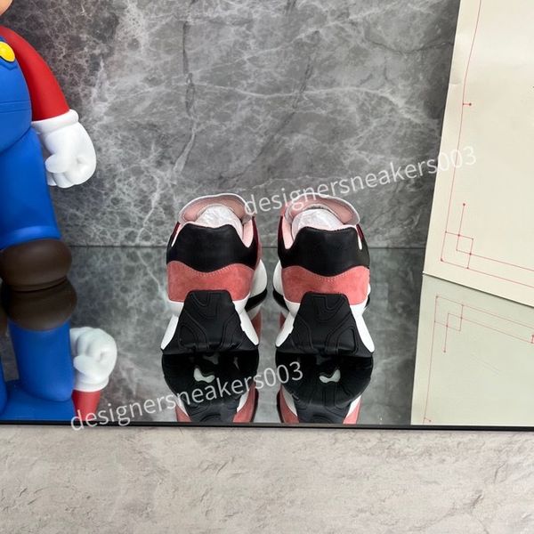 

2023new designer casual shoes men women sneaker lady luxurys runner trainers multicolor platform shoes, Black