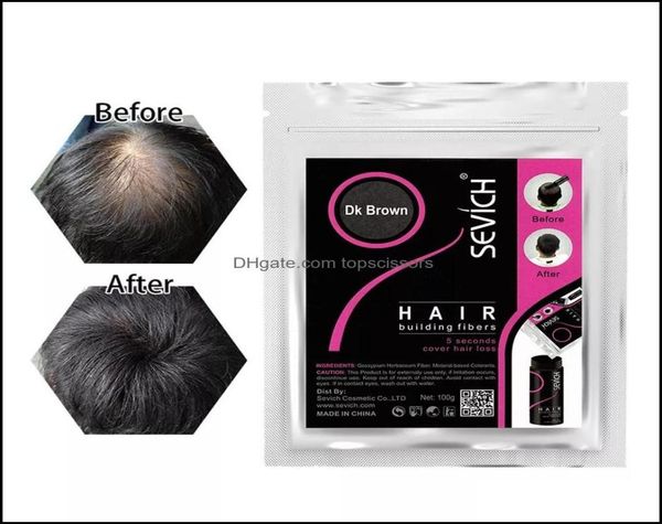 

hair loss products sevich 100g hair loss product building fibers keratin bald to thicken extension in 30 second concealer powder f4453555