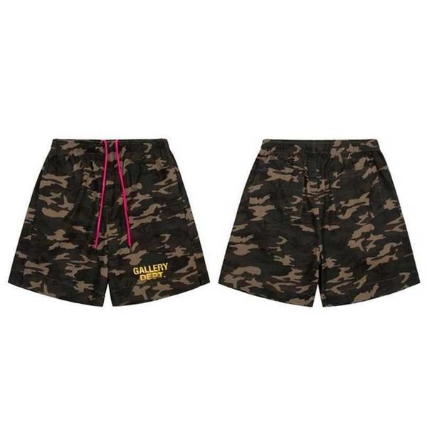 

designer gallerydept fashion mens shorts brand high street washing camouflage casual mens and womens shorts and sweatpants lil gtvz c5wz, White;black