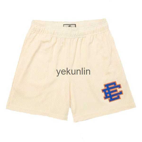 

men's shorts eric emanuel ee basic short brand men's casual shorts fitness sports pants summer men mesh jogging workout shorts 18a, White;black