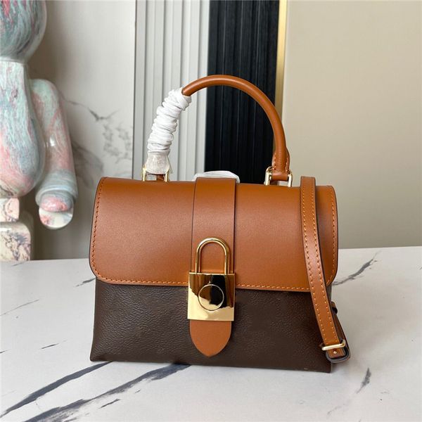 

7a designer bag locky bb handbag m44141 new one shoulder messenger bag fashion classic women's genuine leather bag luxury custom made b
