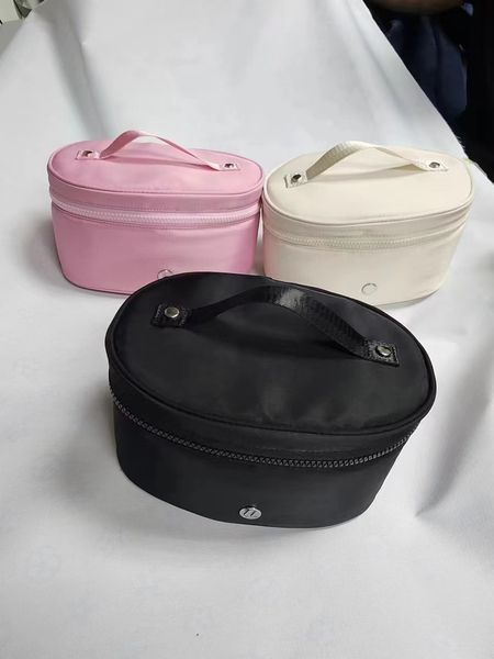 

luxurys designers bag lu makeup bag travel cosmetic bag portable storage toiletry bag