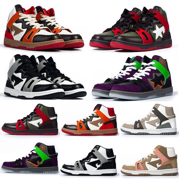

2023 mens running shoes sneaker black light grey brown grey halloween olive green red orange light sand women trainers sports sneakers 36-45