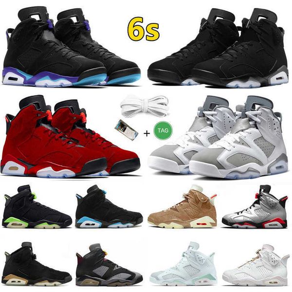 

2023 new jumpman 6 basketball shoe air jordens 6s black cat cool grey toro university blue oreo georgetown midnight navy electric green infr