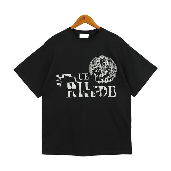 

mens designer clothing famous t shirt letter print round neck short sleeve black white fashion men women t shirts, White;black
