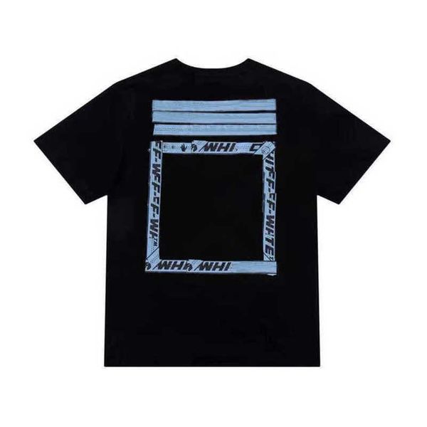 

offs luxury designer men's t shirt brand t-shirts back arrow x letters print women t-shirt casual cotton tees hip hop short sleeve cou, White;black