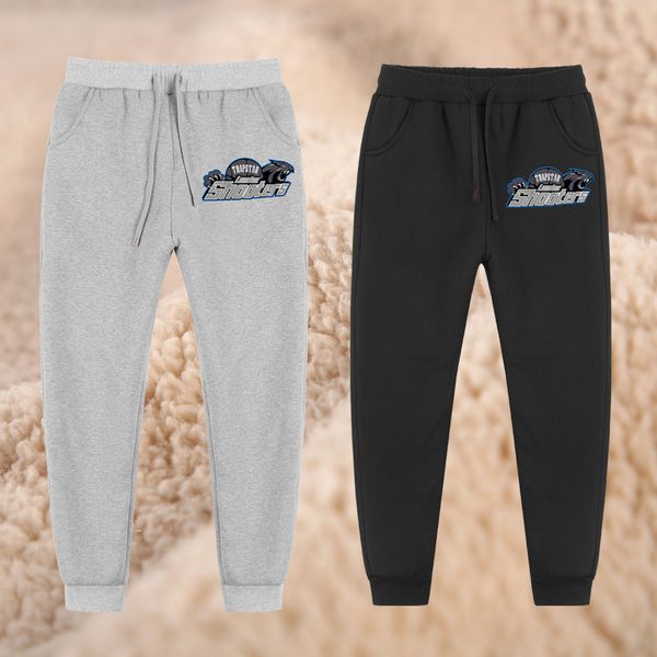 

trapstar men's guard pants classic embroidery letters fashion clothing fashion brand men's luxury clothing pure cotton simple stre, Black