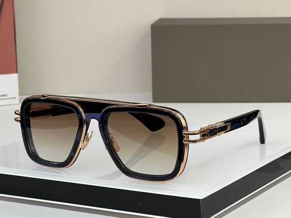 

evo sunglasses for men blue swirl gold/dark brown gradient lxn glasses sun shades designers sunglasses occhiali da sole uv400 protection eye, White;black
