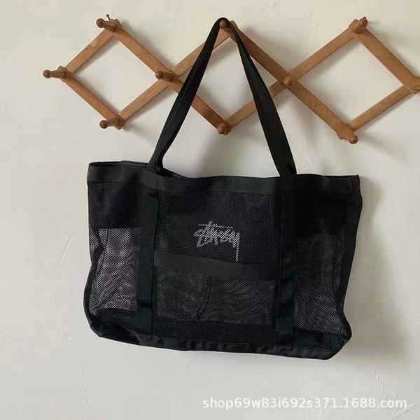 

beach bags fashion net woven beach handbag stuart bag 230327