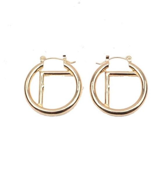 

2 style 18k gold plated 925 silvrer luxury brand designers letters stud clip round geometric famous women crystal rhinestone metal5010895, Golden;silver