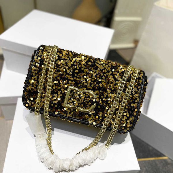 

designer bags women sequins evening bags chain crossbody bag shoulder bags luxurys handbags women totes fashion sequins purse cross body 230