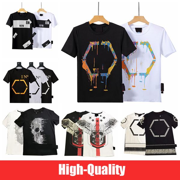 

new fashion chest embroidery men t shirt short sleeve casual pp tshirt hipster fractal pattern tees cool wolf skull, White;black