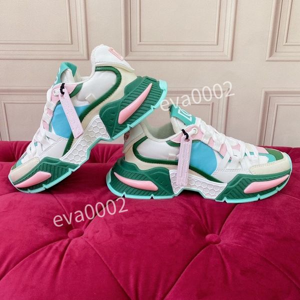 

new r men causal shoes fashion woman leather lace up platform sole sneakers white black mens womens luxury suede fd221008