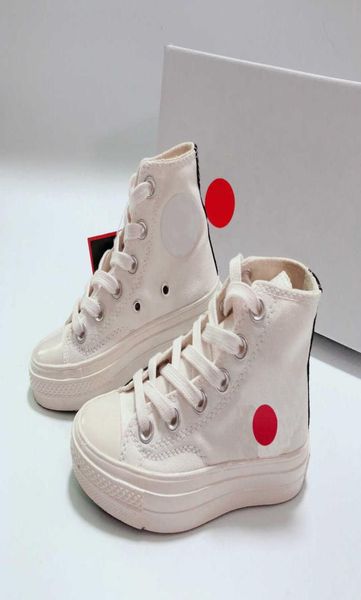 

new infant big kids knit play for girl boys love canvas running shoes designer baby youth kids breathable white black child climbi2785714, Black;red