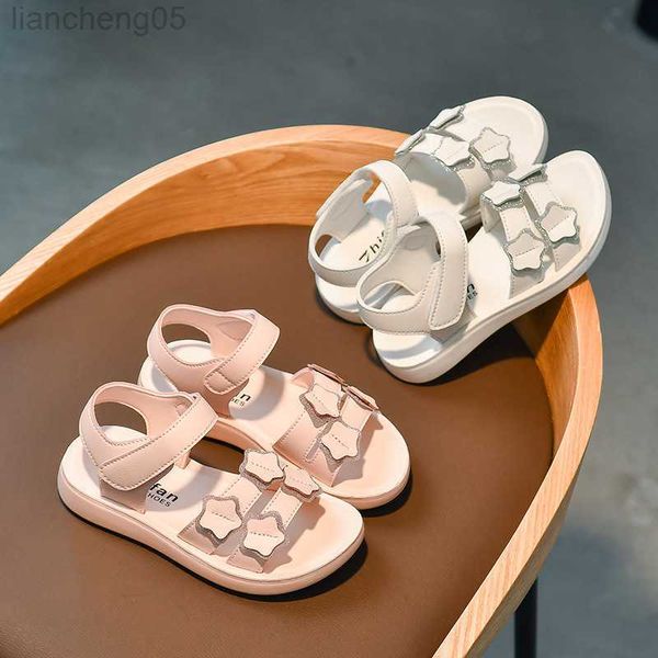 

sandals girls sandals 2022 new summer children's shoes little girls soft bottom dent non-slip beach shoes baby boy sandals w0327, Black;red