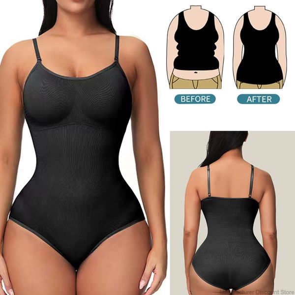 

womens shapers slimming bodysuit seamless women butt lifter waist trainer shapewear corset reducing underwear tummy control panties briefs 2, Black;white