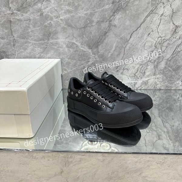 

new designer casual shoes mens women daddy sneaker lady runner trainers multicolor platform shoes platform lace-up print sneaker, Black