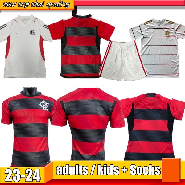 

2023 gabi david soccer jerseys 23 24 flamengo flamenco player fans luiz diego gabriel b b.henrique vidal de arrascaeta pedro isla football s, Black;yellow