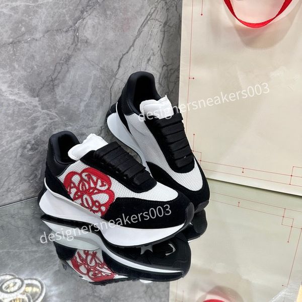 

r sneakers casual shoes men women daddy sneaker lady luxurys runner trainers multicolor platform shoes2023, Black