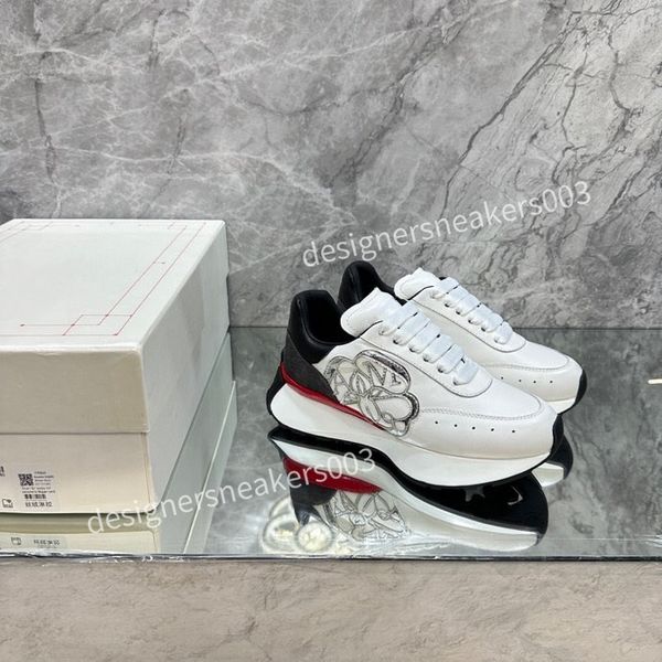 

designer casual shoes mens women sneaker lady luxurys runner trainers multicolor platform shoes2023, Black
