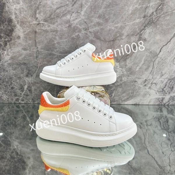 

2023men designer sneakers casual shoes reflective shoes suede leather trainers stylist sneaker leisure shoes platform lace-up print, Red;white