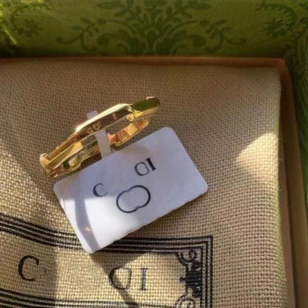 

luxury ggity designer ring for women men fashion trend brand rose gold rings couple sterling silver new style holiday gift personalized high