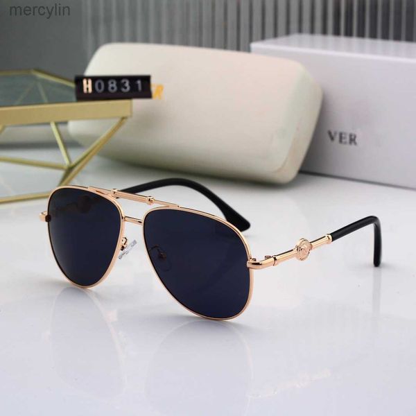

luxury designer versage sunglasses men's women's vercace sunglasses new fashion trend sunglasses overseas travel glasses uv protec, White;black