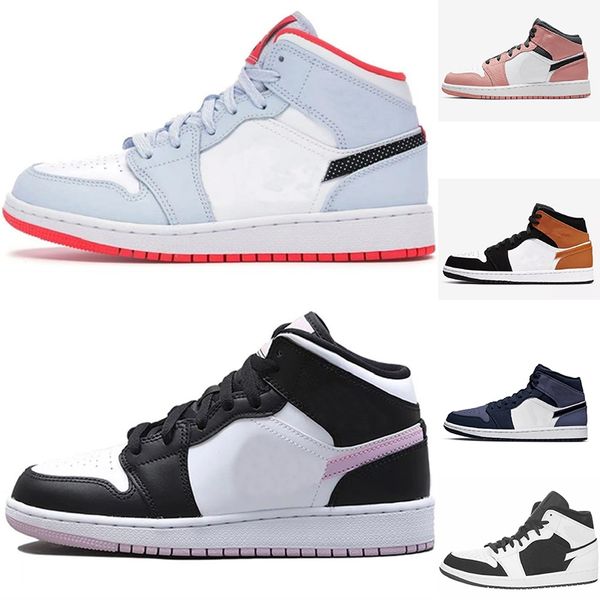 

jumpman 1 mens basketball shoes 1s sneakers starfish lost found bred patent university blue stage haze gorge green hyper royal unc men women
