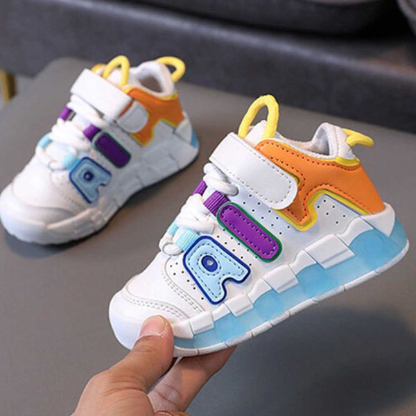 

sports girls soft-soled athletic shoes infant outdoor toddler fall children baby breathable net sneakers fashion kids for boys 2022 y2303, Black