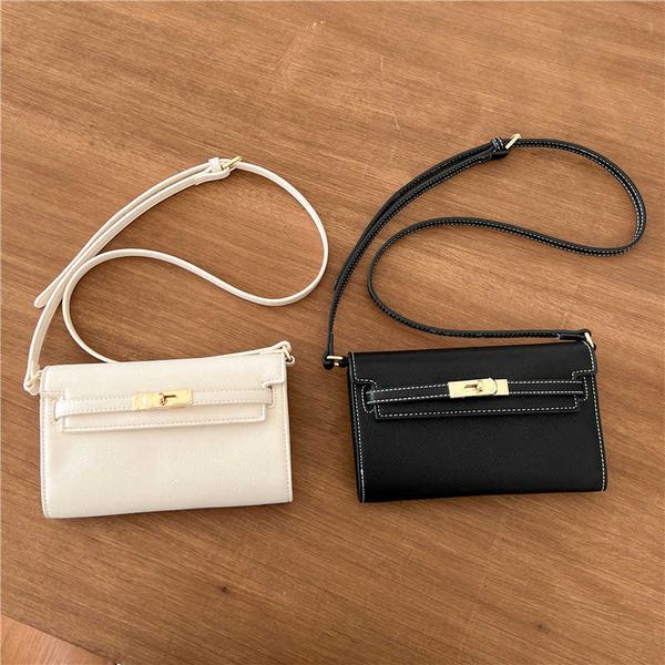 

h bag new fashion one-shoulder cross-body mobile phone bag women's kel mini bag small square bag fashion triumphal arch stick bag ilus
