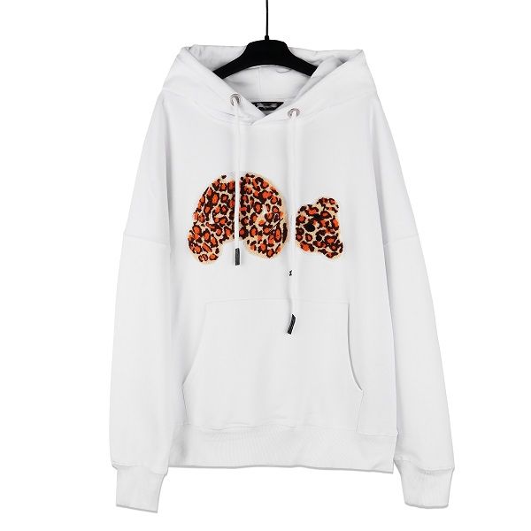 

new hoodie hoodie severed head bear towel embroidered hoodie palm angel men's and women's hoodie coat hoodie pure cotton hooded sw, Black